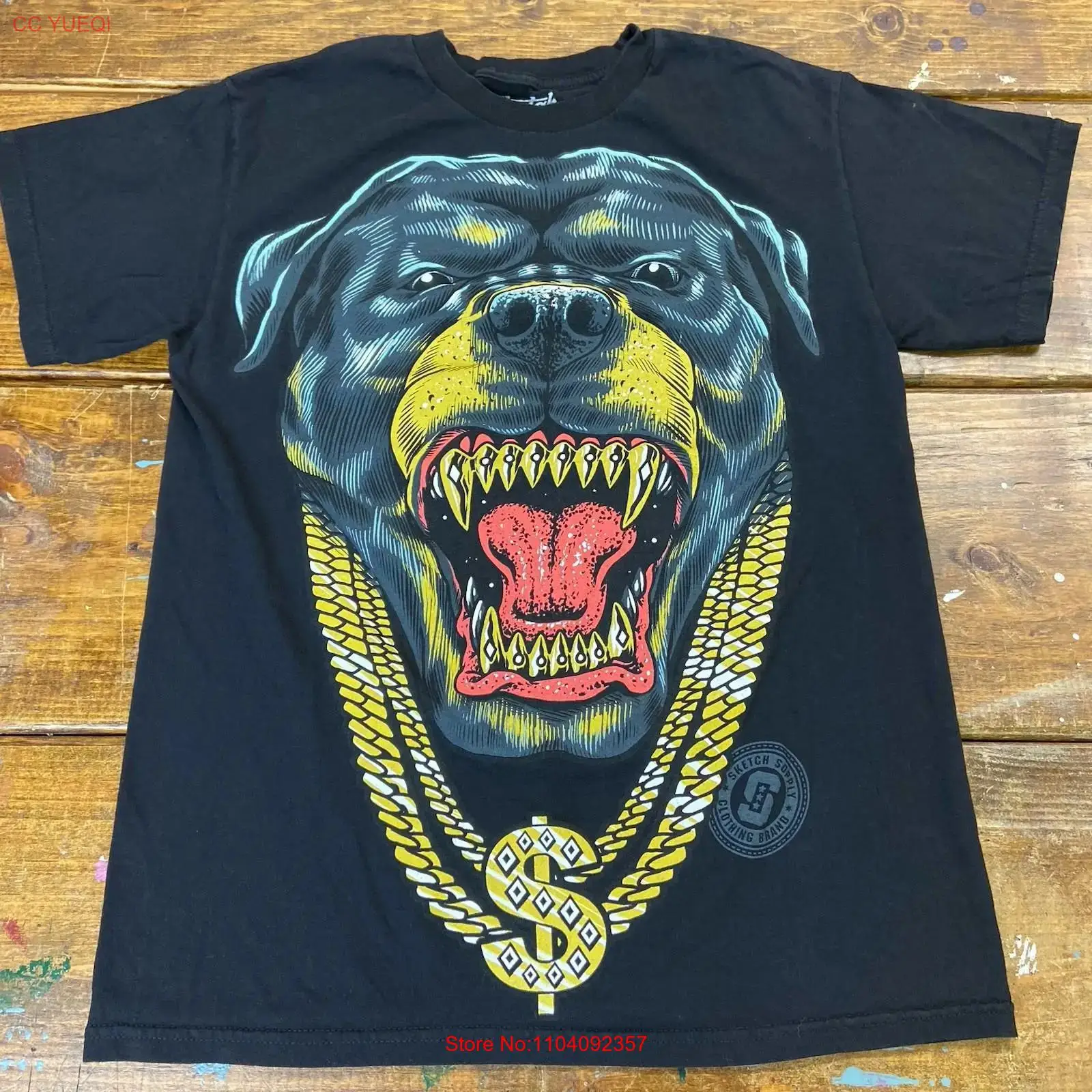 Y2K Rottweiler Dog Sketch Supp - Vintage Fashion Sketches recensie en prijs