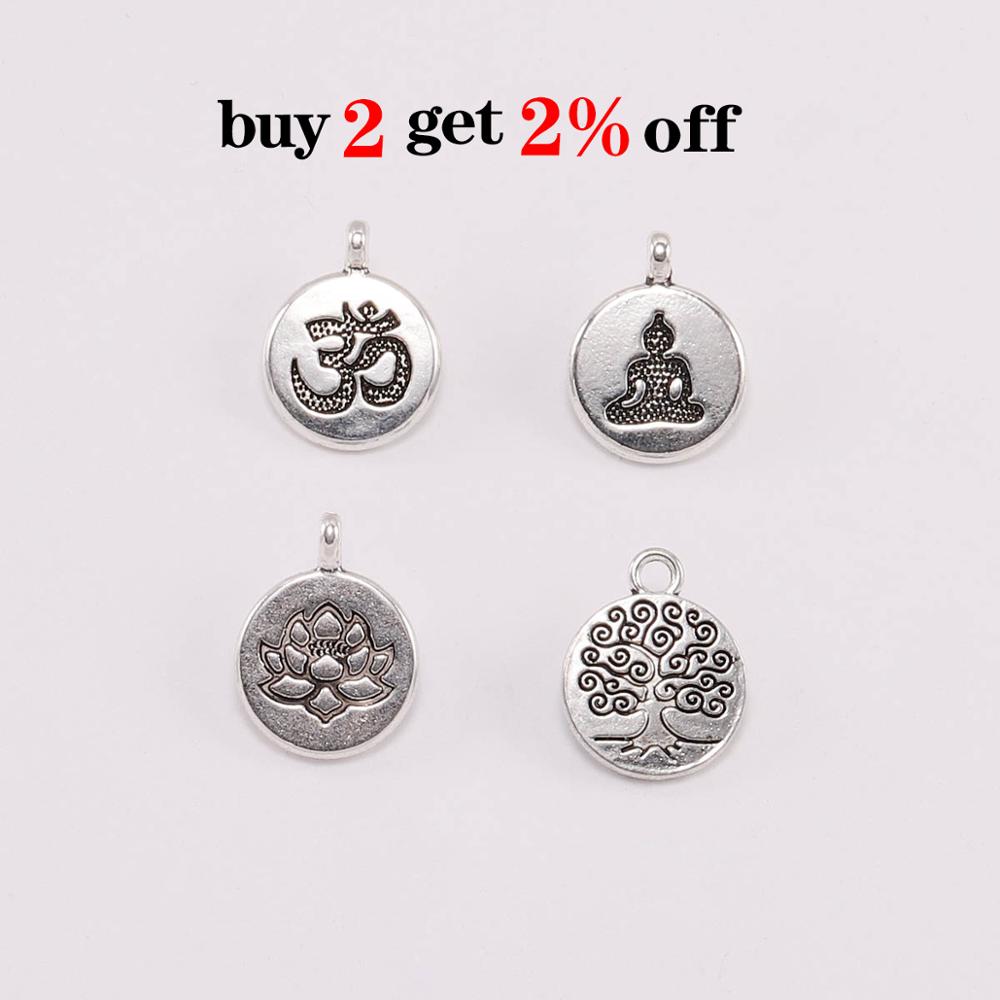 10pcs/lot Antique Chakra Charm - Vintage Fashion Nz recensie en prijs