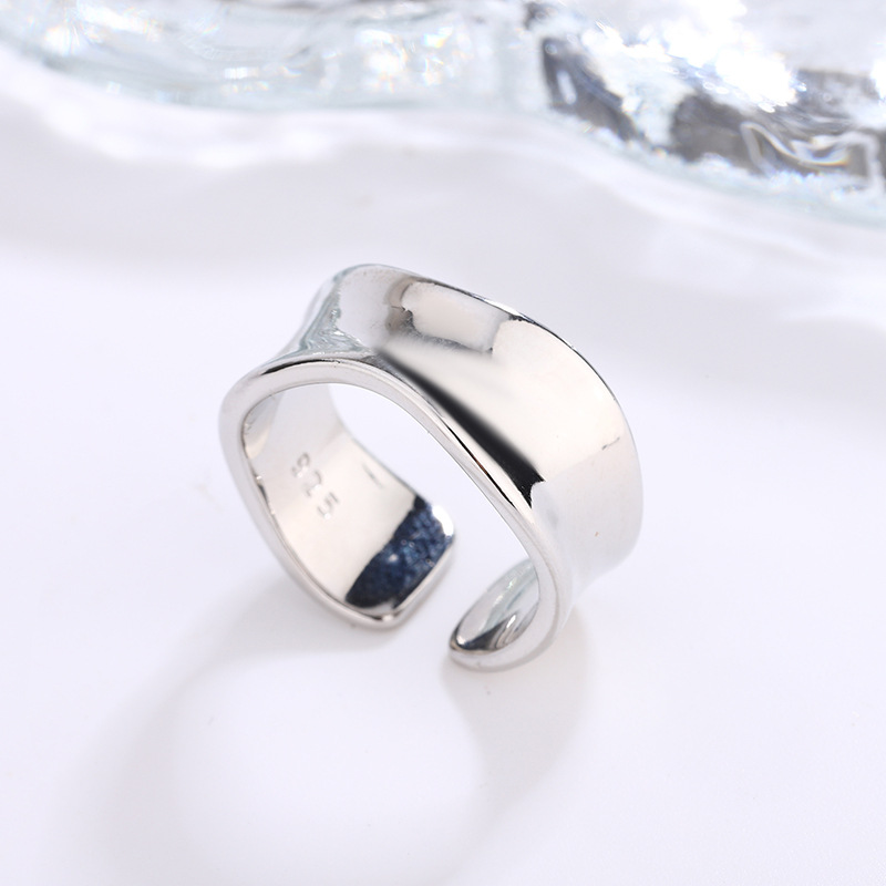925 Sterling Silver Wide Irreg - Vintage Fashion Wholesale recensie en prijs