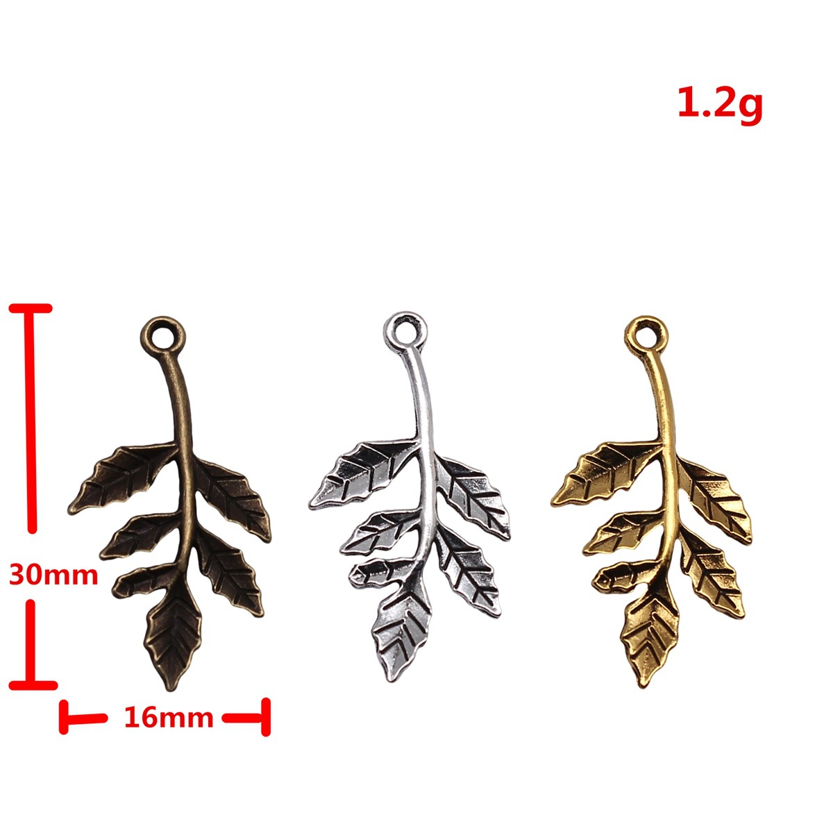 Classic Vintage Leaves Charms  - Vintage Fashion Wholesale recensie en prijs