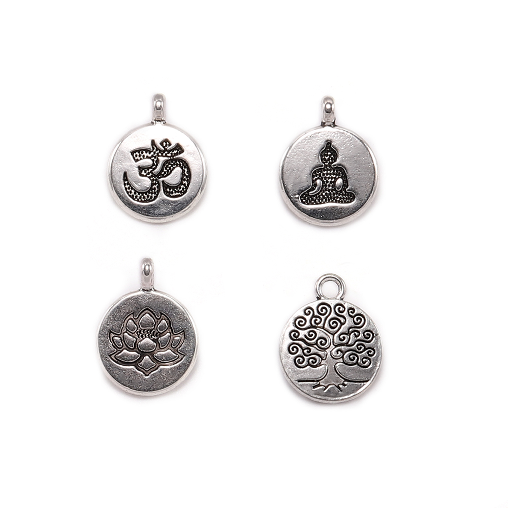 10pcs/lot Antique Chakra Charm - Vintage Fashion Nz recensie en prijs
