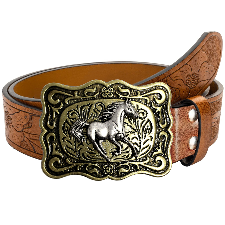 Quality men's leather belt gol - Vintage Fashion Nz recensie en prijs