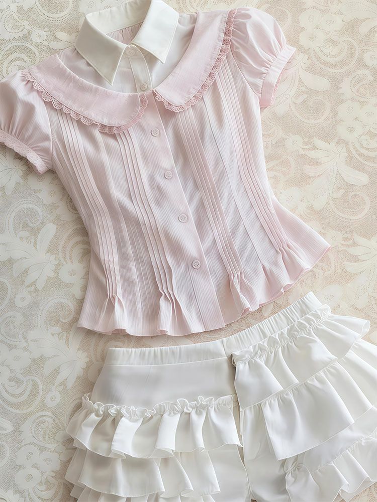 Sweet 2-Piece Set Woman Clothe - Vintage Fashion Korea recensie en prijs