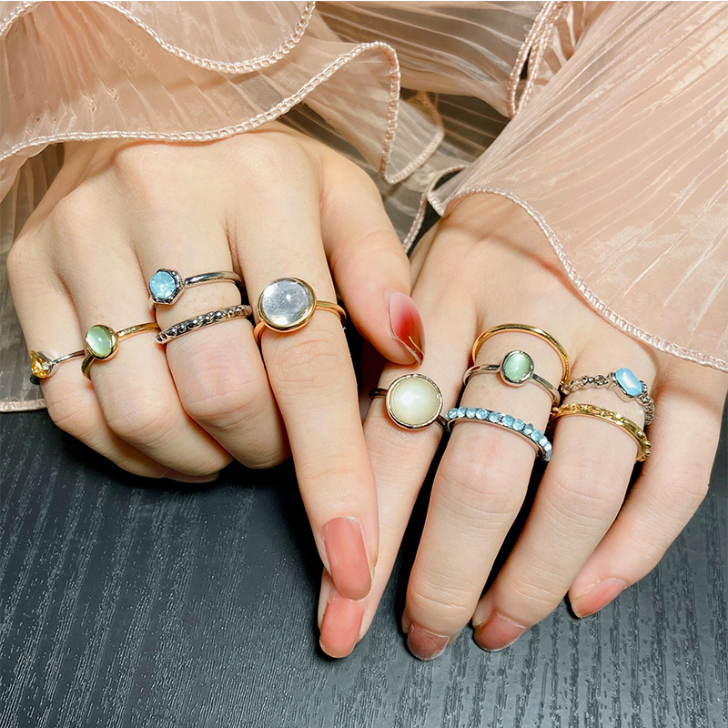 New Korea 8pcs/set Vintage Col - Vintage Fashion Korea recensie en prijs