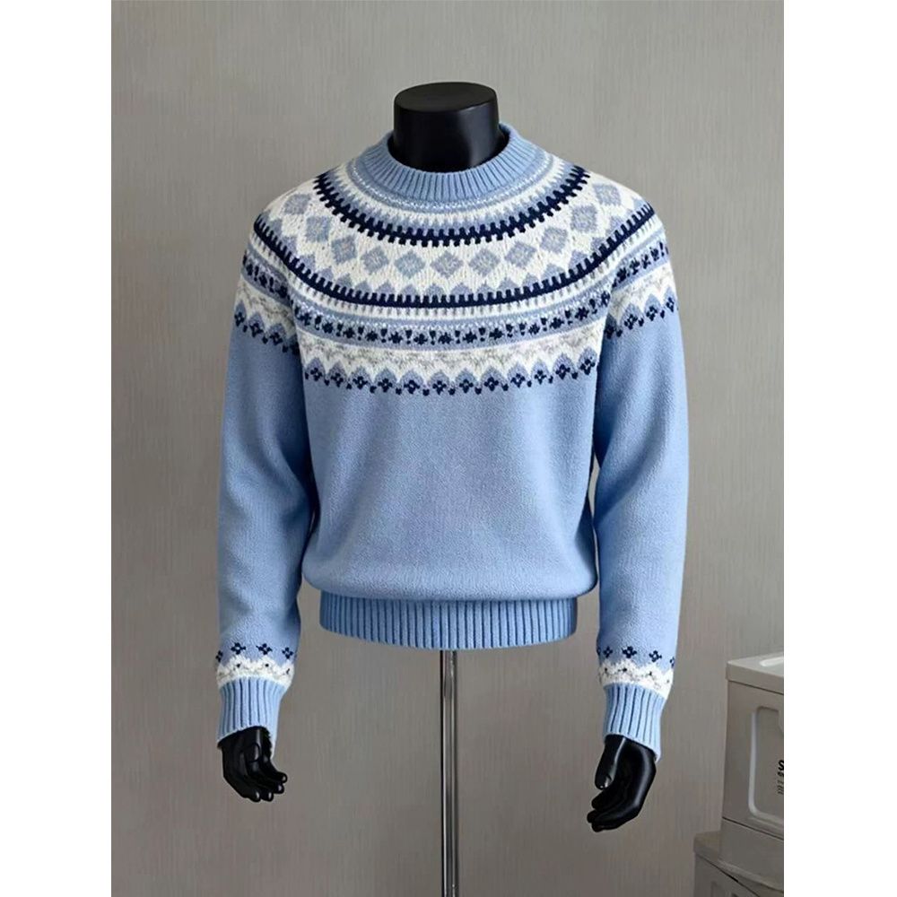 Loose Lazy Knitted Sweater rou - Vintage Fashion Faire recensie en prijs