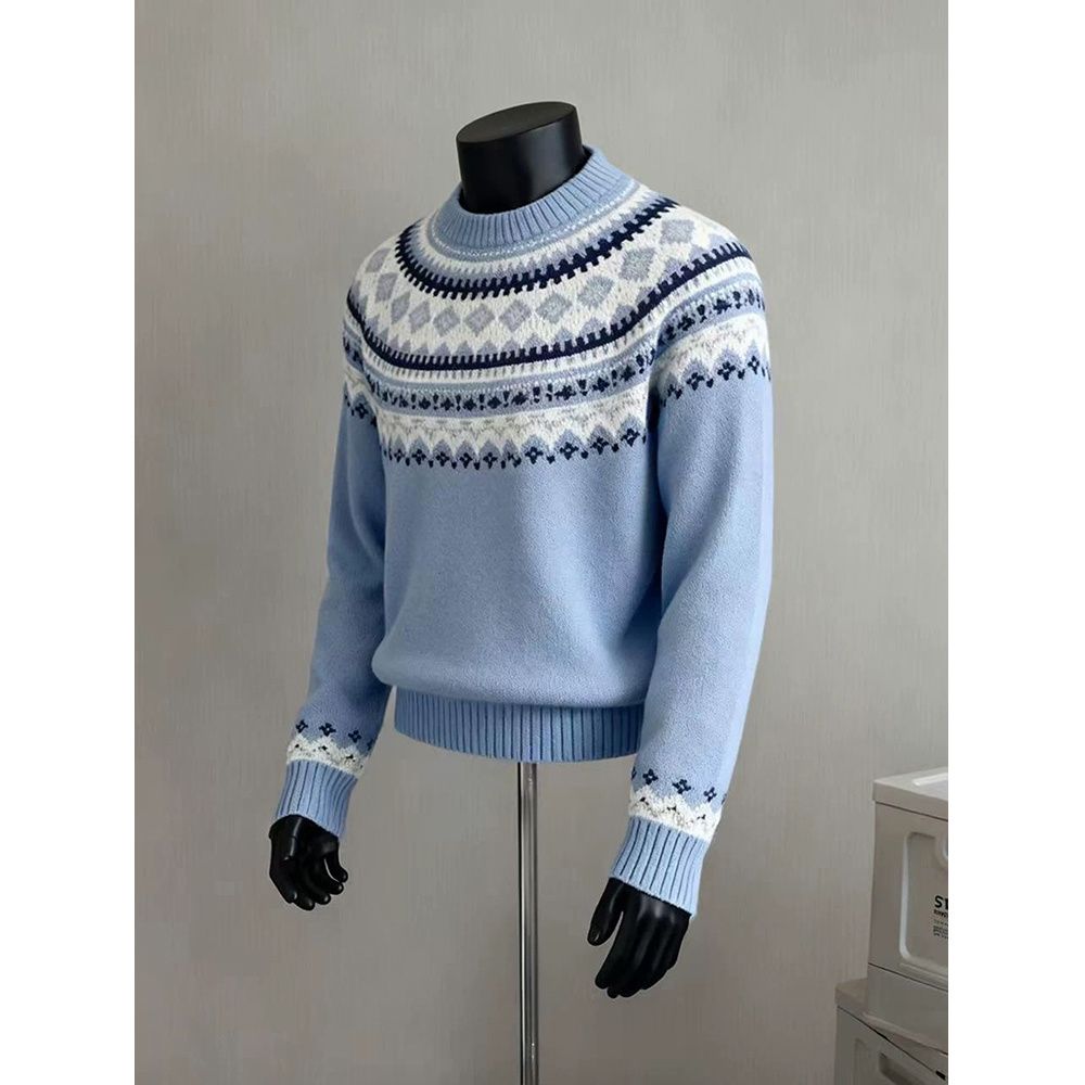 Loose Lazy Knitted Sweater rou - Vintage Fashion Faire recensie en prijs