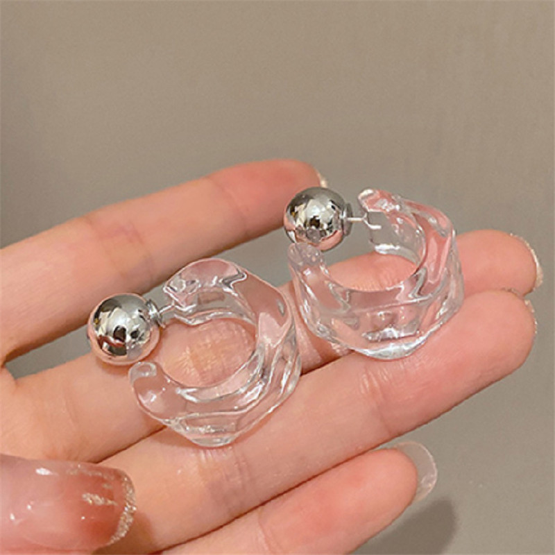 New Korea Clear Acrylic Geomet - Vintage Fashion Korea recensie en prijs