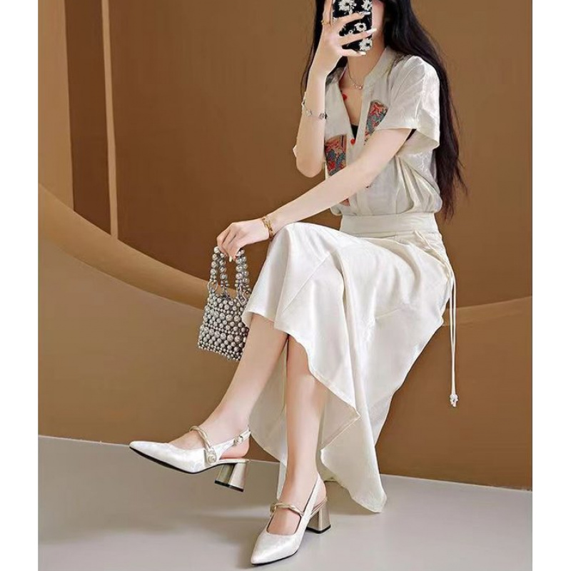 2026 Elegant Women Pointed Toe - Vintage Fashion Heels recensie en prijs