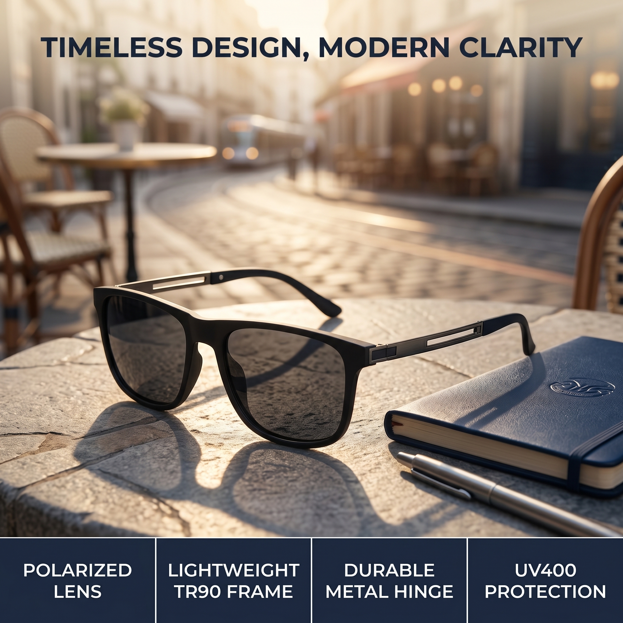 CHALK Polarized Men's Sunglass - Vintage Fashion Runway recensie en prijs