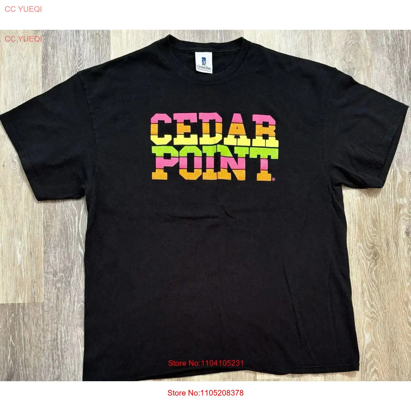 Vintage CEDAR POINT T Shirt XL - Vintage Fashion Faire recensie en prijs