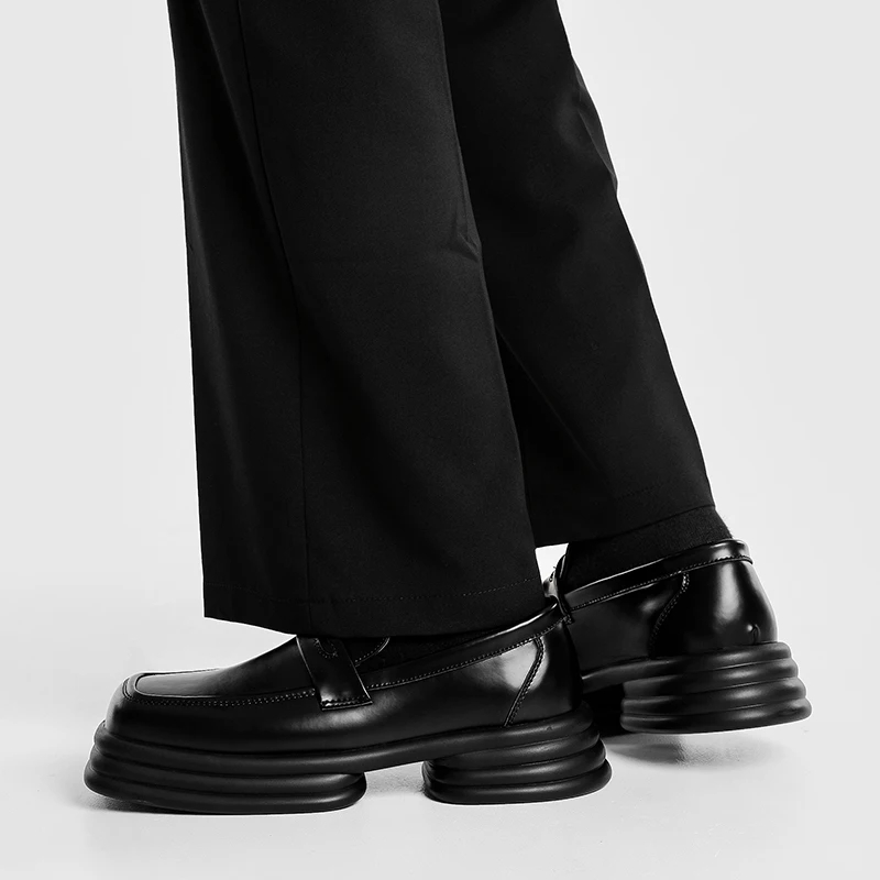 Men Zipper Patent Leather Incr - Vintage Fashion In Japan recensie en prijs