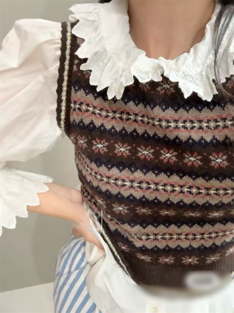 Susan Knitted Vest Women's rou - Vintage Fashion Faire recensie en prijs