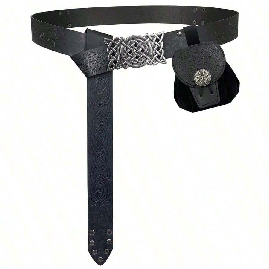2pcs/1pc Viking Belt Set - Eng - Vintage Fashion Faire recensie en prijs