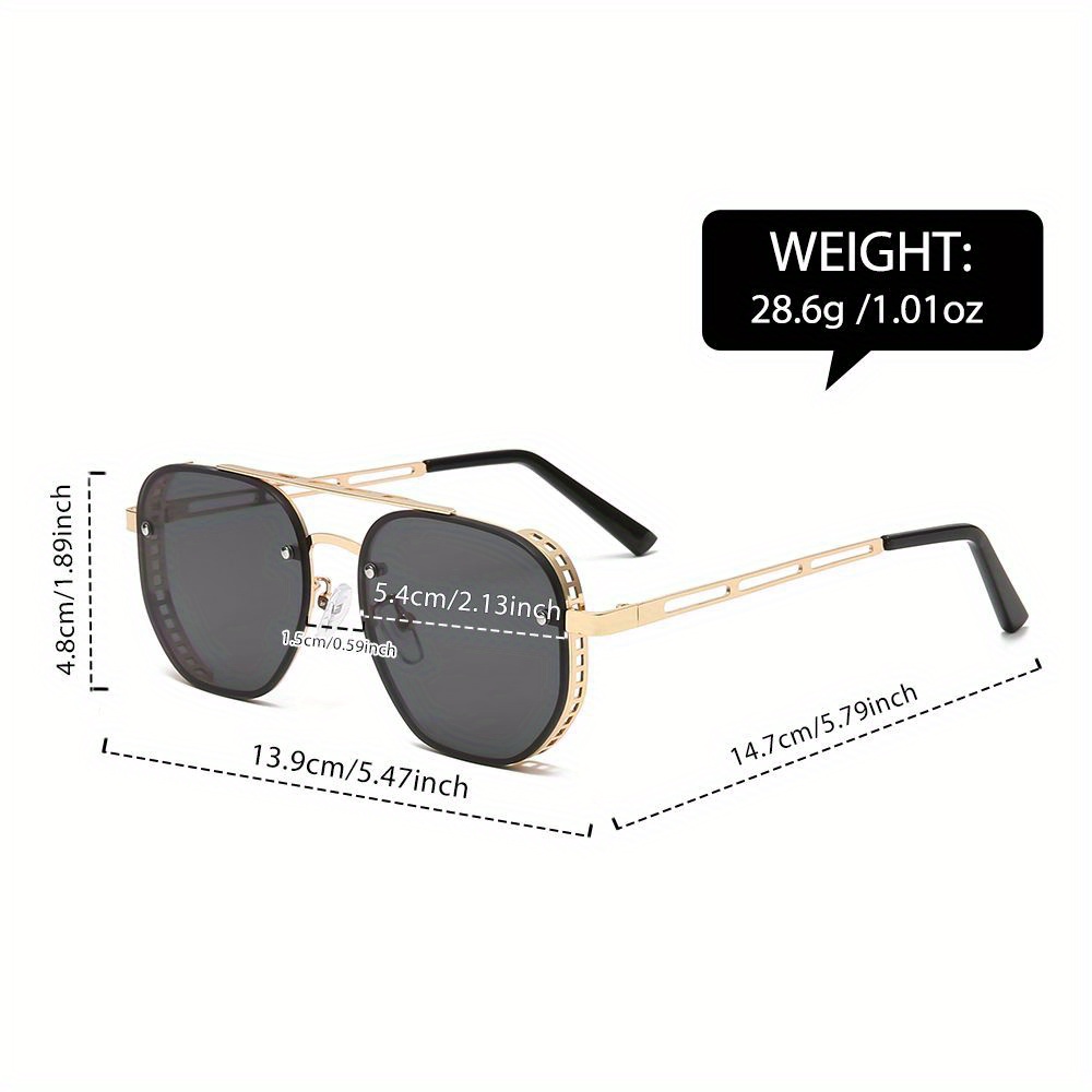 Men's Vintage Punk Fashion Gla - Vintage Fashion Style Men recensie en prijs