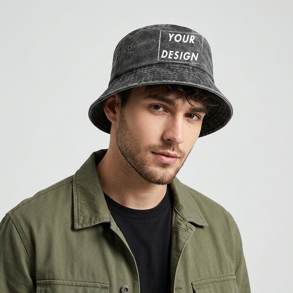 Custom Washed Vintage Bucket H - Vintage Fashion Hats recensie en prijs