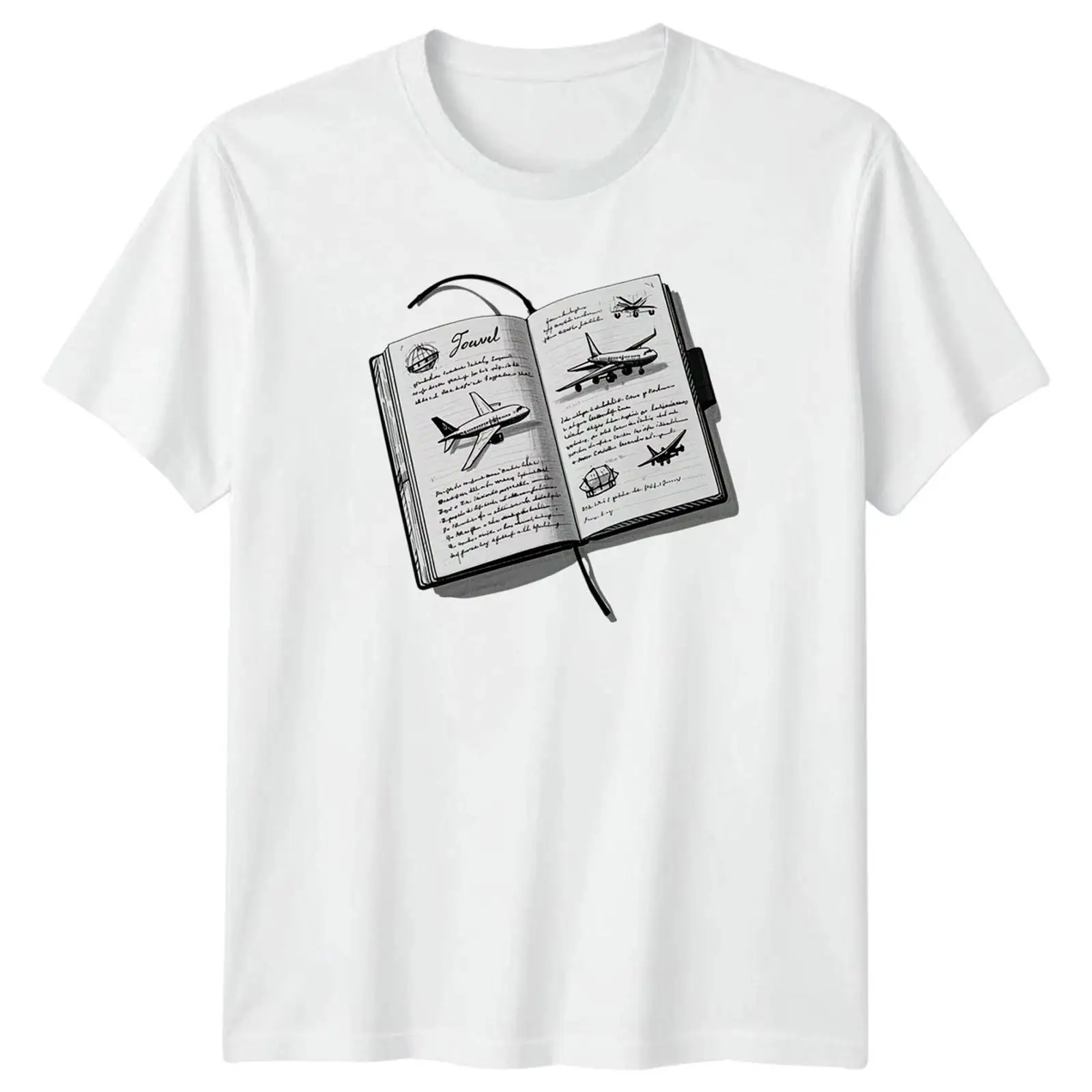 Travel Journal Sketch T Shirt  - Vintage Fashion Sketches recensie en prijs