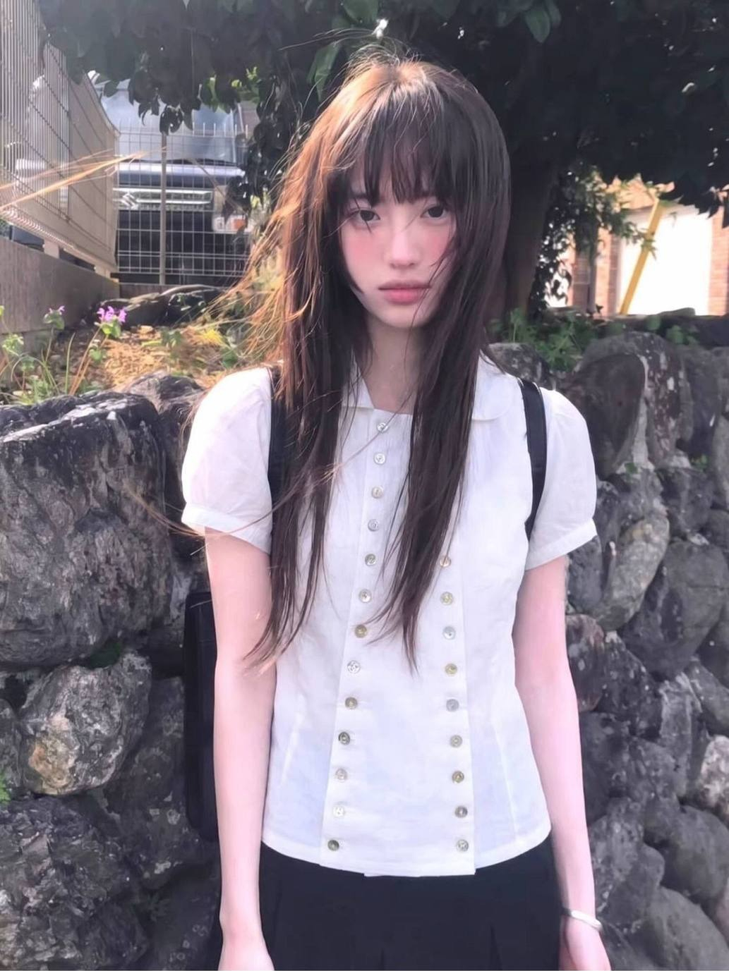 Y2K Japanese Vintage Blouse Pu - Vintage Fashion Korea recensie en prijs