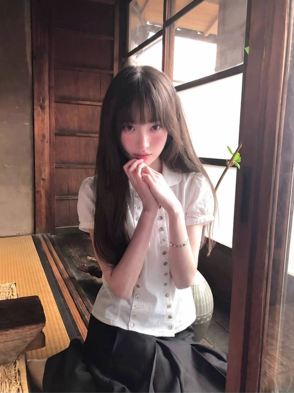 Y2K Japanese Vintage Blouse Pu - Vintage Fashion Korea recensie en prijs