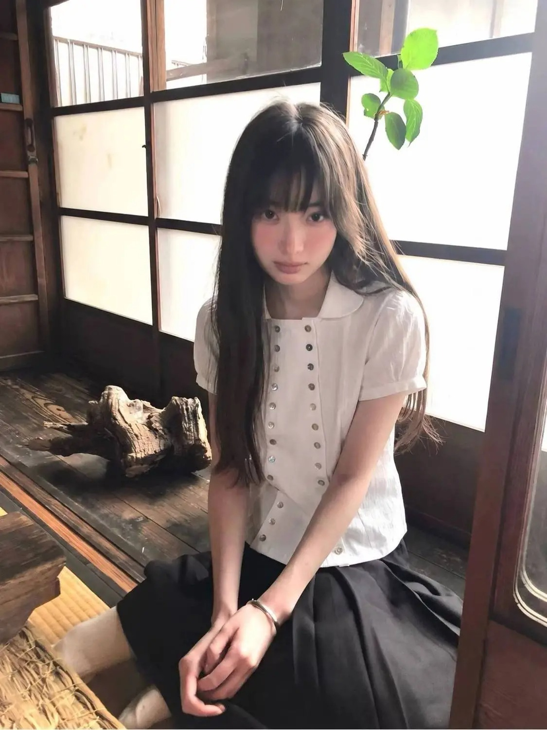 Y2K Japanese Vintage Blouse Pu - Vintage Fashion Korea recensie en prijs