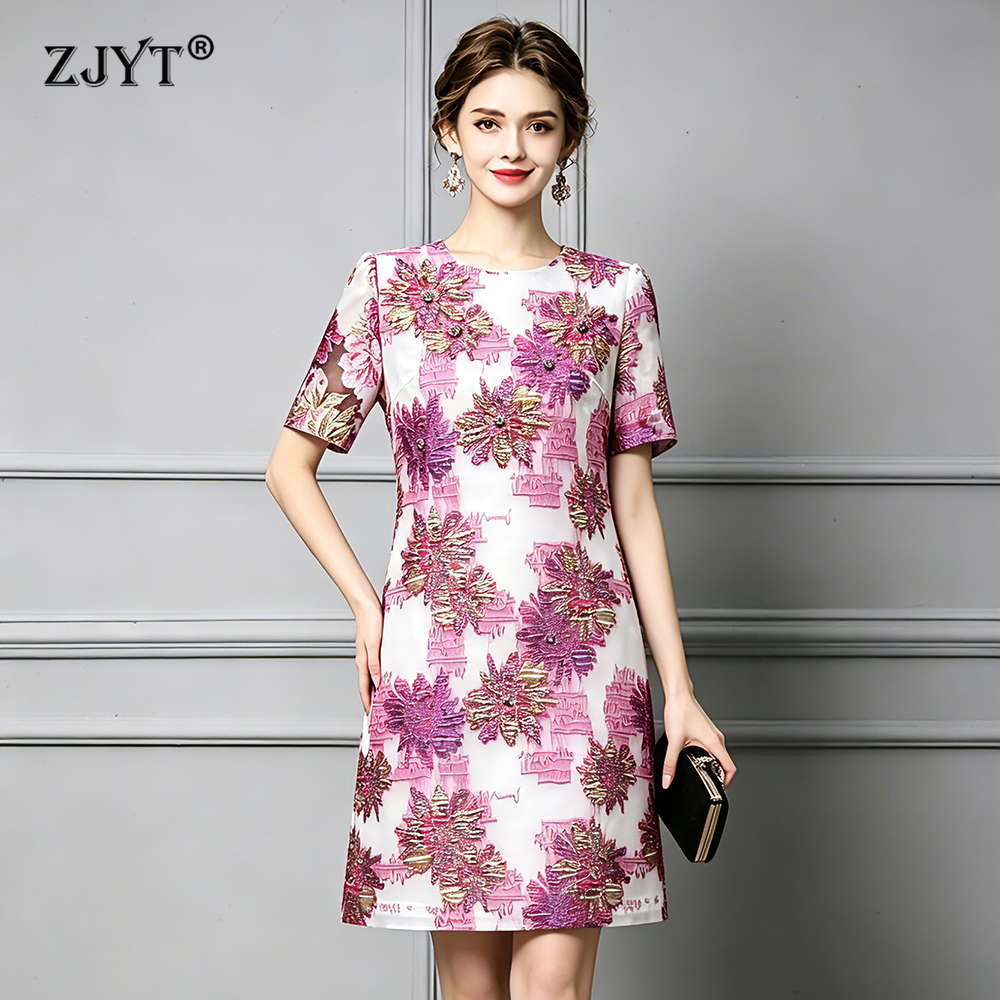 ZJYT Elegant Luxury Summer Dre - Vintage Fashion Runway recensie en prijs